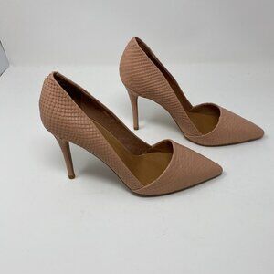 NEW alias mae blush snake pumps